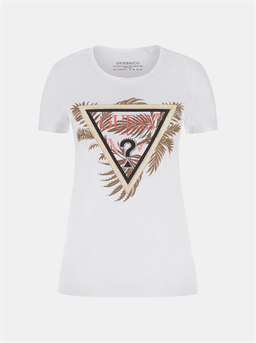 T-shirt logo triangolo GUESS | W5YI13J1314/G011